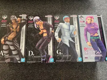 죠죠 제일복권 피규어 리조또, 메로네, 기어치오, 도피오, 암살팀