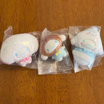 [ 시나모롤 ] 산리오 치비토모 시크릿 키링 3종 세트