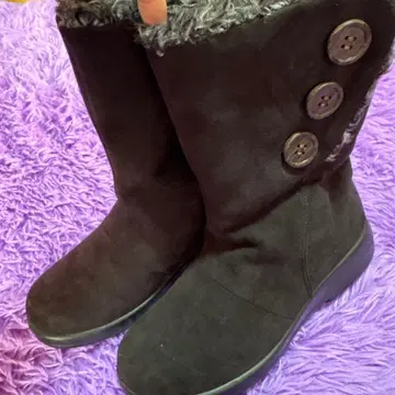 [ 새상품 ] TOP DRY 고어텍스 숏부츠 23.0 스웨이드 블랙