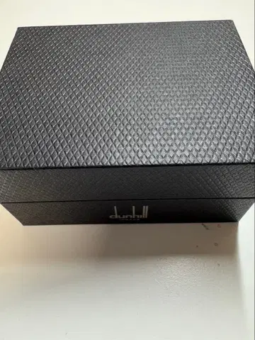 dunhill 커프스 단추 실버 블랙