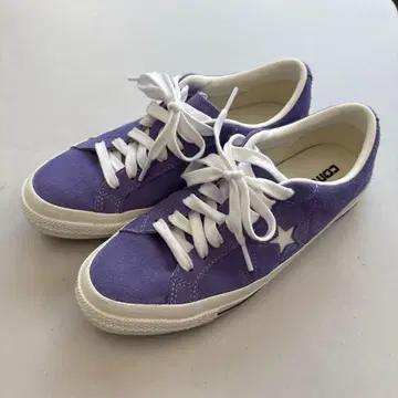 컨버스 와터 스웨이드 퍼플 24cm