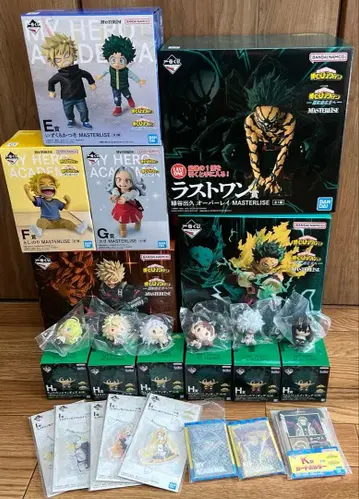 나의 히어로 아카데미아 제일복권 더 멀리 향해 피규어 묶음 판매