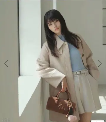 VIS 플레어 체스터 코트