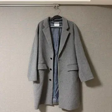 coen 그레이 체스터 코트 M 사이즈