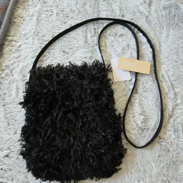 studio CLIP 프린지 숄더백 블랙 미사용 새상품
