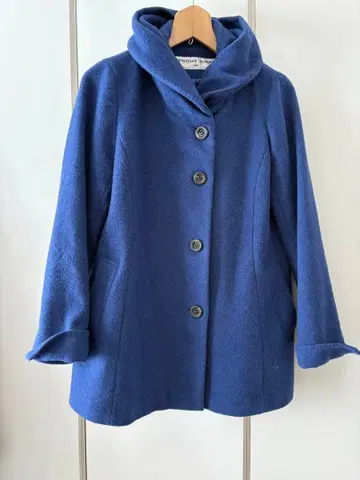 CHRISTIAN AUJARD 네이비 코트