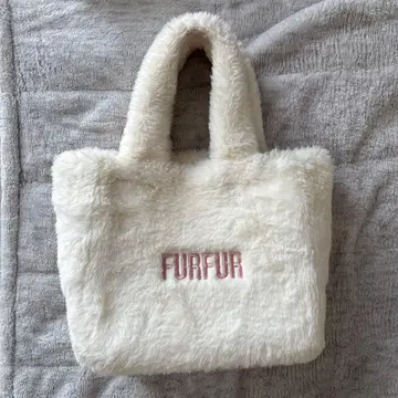 FURFUR 에코 퍼 토트백