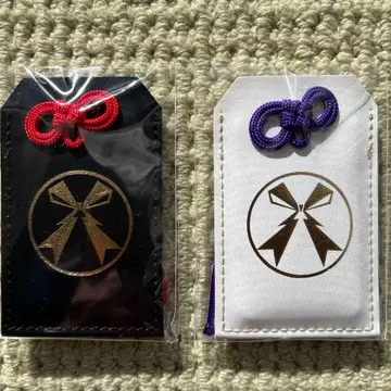 BAND-MAID 한정판 복권 가죽 오미쿠지 화이트 블랙 세트