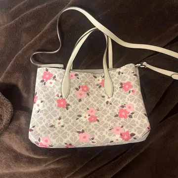 케이트 스페이드 꽃무늬 핸드백