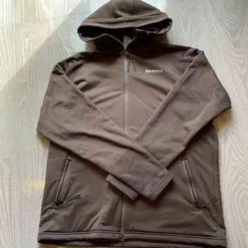 브리핑 후드티 (브라운, 남성용 L)