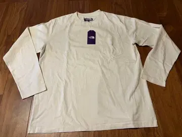 새상품 THE NORTH FACE 퍼플 라벨 롱T셔츠 XL
