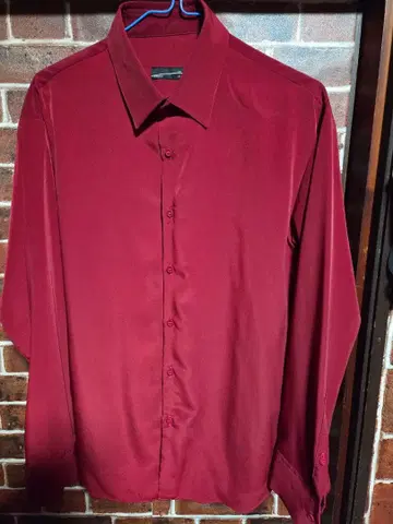 라드 뮤지션 빨간색 긴팔 셔츠 42