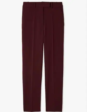 Mila Owen 버건디 슬랙스