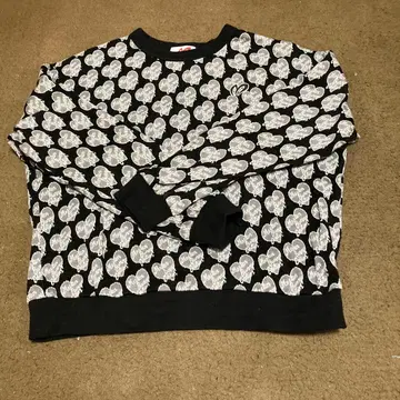 MASTER BUNNY EDITION 하트 무늬 스웨터 사이즈 1