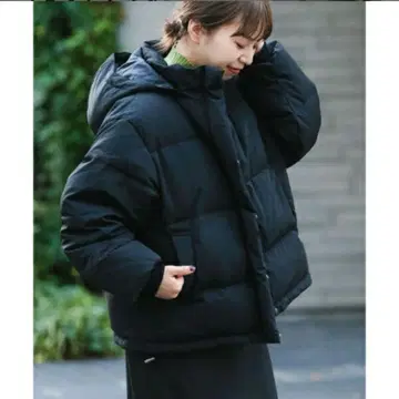 아이템 후드 다운 자켓