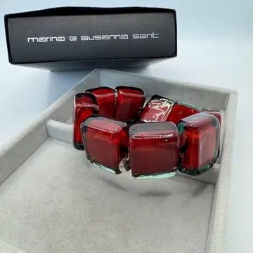 [ 박스 포함 ] Marina e Susanna Sent 팔찌 레드
