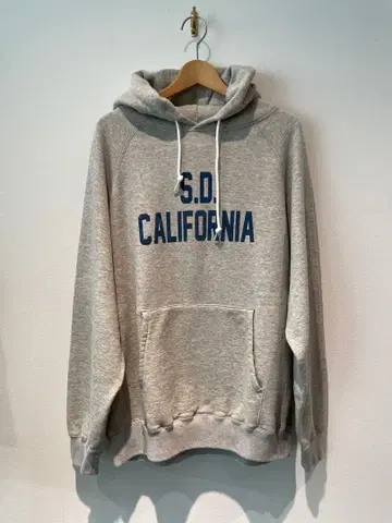 SD Loop Knitting Logo Hood Sweat