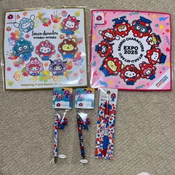 먀쿠먀쿠 산리오 캐릭터 EXPO 2025 문구 세트
