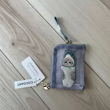 mofusand 데일리 파우치 메쉬 (상어냥)