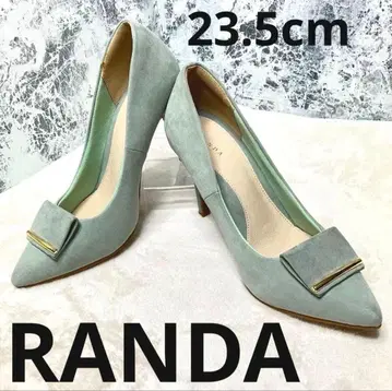 [ 상태 좋음 ] RANDA 란다 스틸레토 그린 23.5cm