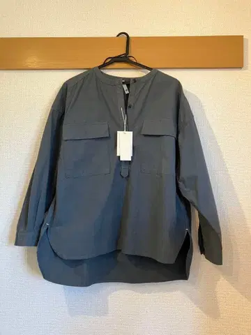 PAR ICI 네이비 긴팔 셔츠 F 사이즈 EDODAKI