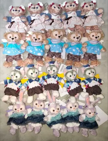 도쿄디즈니씨 인형 배지 더피 스텔라루 셰리메이