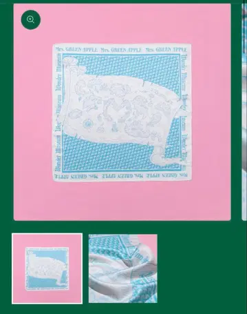 MRS. GREEN APPLE Wonder Museum 스카프