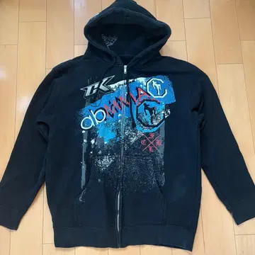 TK MMA FIT 그래픽 집 후디 그런지 y2k