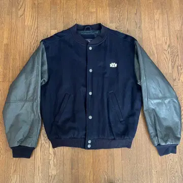 구제 의류 바시티 자켓 네이비 x 블랙 L 상당