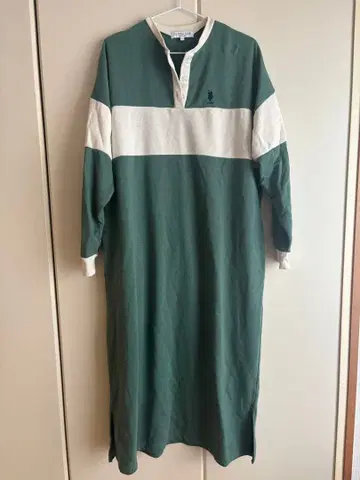 U.S. POLO ASSN. 맨투맨 롱 원피스 봄/가을