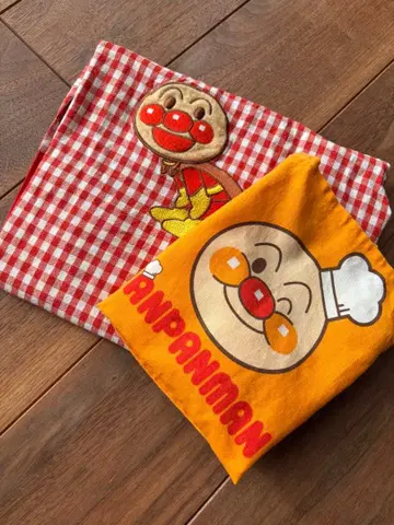 호빵맨 성인용과 어린이용 에이프런