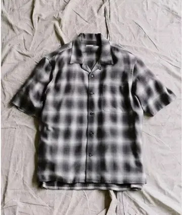 [ LIDNM ] Super160's OMBRE SHIRT L 사이즈