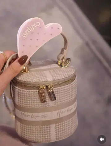 하립투 Bicolor Heart Twincle 헤어 클립