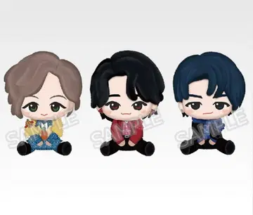 미세스 그린애플 제일복권 A상 봉제 인형 마스코트 3종