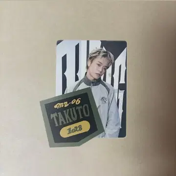 MAZZEL TAKUTO 마제베야 트레이딩 카드