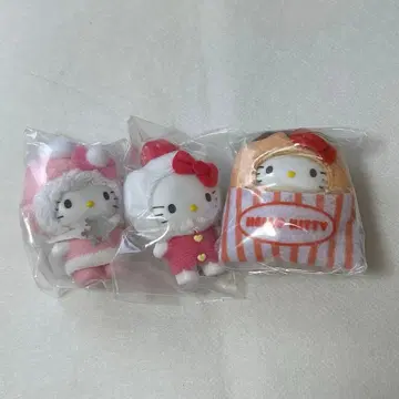 키티 치비토모 산리오 오카즈 화과자 눈의 정령