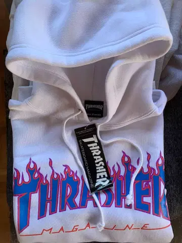 thrasher magazine 레어 컬러 후드티 L 미사용 새상품