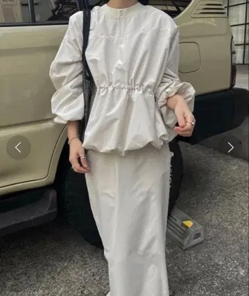 [ willfully ] balloon drawstring 셋업