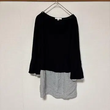 DOWNEAST 다운이스트 튜닉 블랙 긴팔 [ M 사이즈 ]