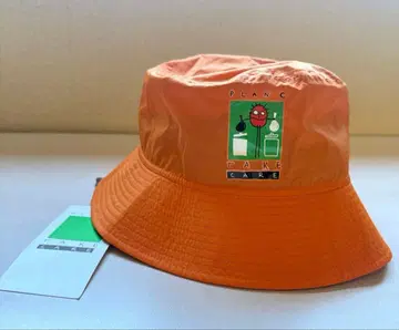 미사용 새상품 택 포함 PLAN C 플랜씨 버킷햇 오렌지
