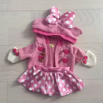 디즈니 유니베어 셰리메이 니트&스커트