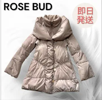 ROSE BUD 로즈버드 다운 코트 베이지 여성용 고급 경량