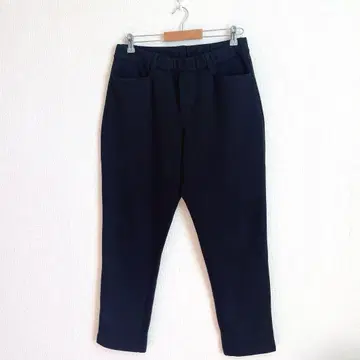 [새상품급] 빅 사이즈 블랙 이지 팬츠 슬랙스 허리밴딩 3L