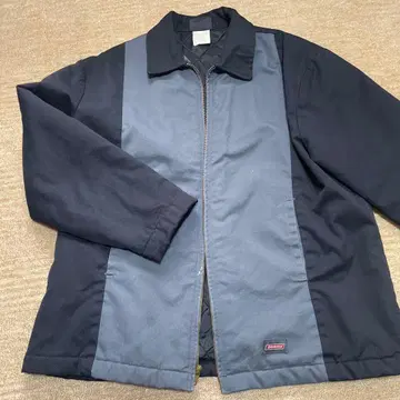 Dickies 퀼팅 워크 자켓 L 네이비/그레이