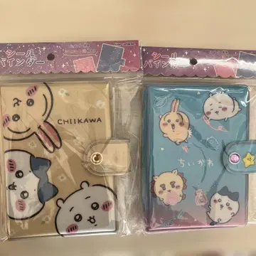 치이카와 (먼작귀) 씰 바인더 플라워 오에카키 네온 씰북 덤 포함