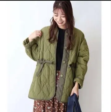 JOURNAL STANDARD relume 카키 퀼팅 블루종