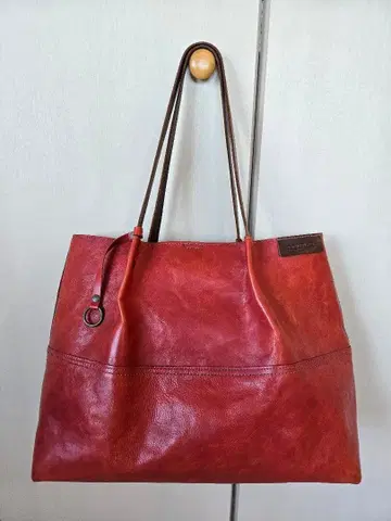 DOUBLES 더블스 가죽 토트백