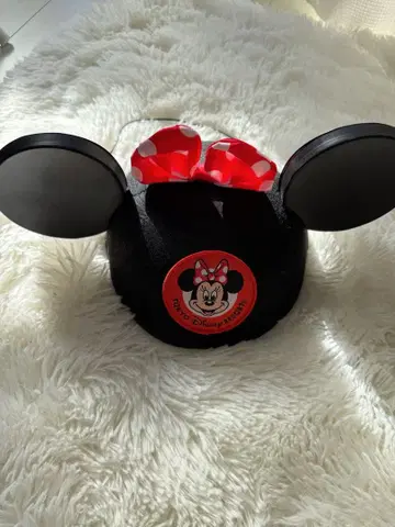 미니 마우스 귀 달린 팬캡