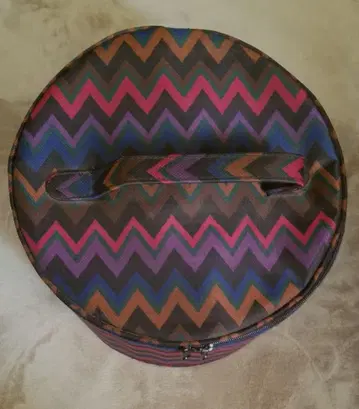 MISSONI 지그재그 패턴 라운드 백