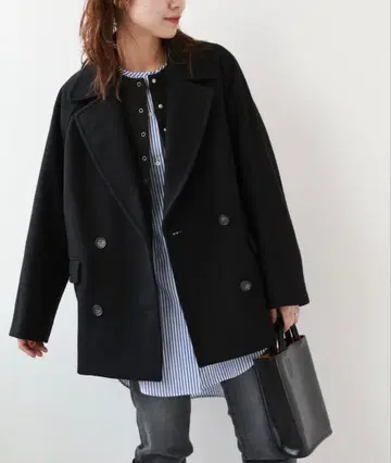 JOURNAL STANDARD relume 비슈 울 숏 P코트 38